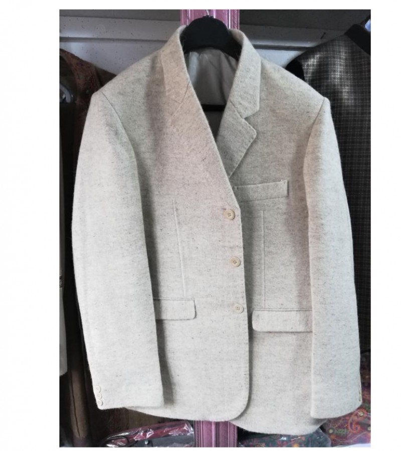 Chitrali 100% Woolen Jacket Hand Made