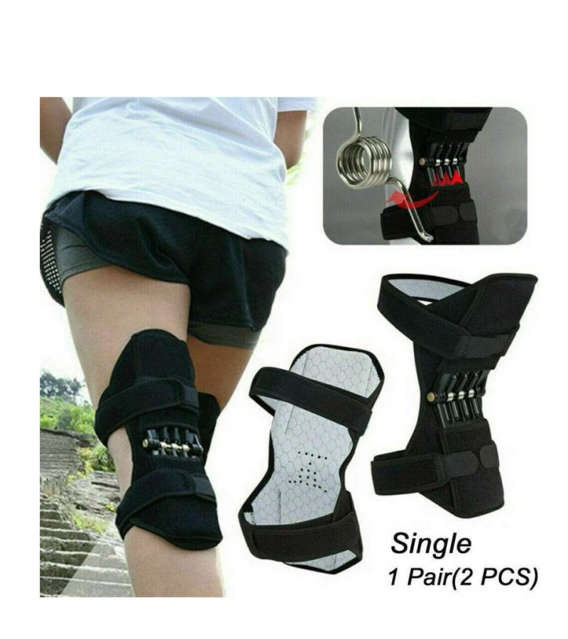1 Pair Strap Knee Joint Support Kneepad ports Knee Booster Joint Pain Reliever Power Leg