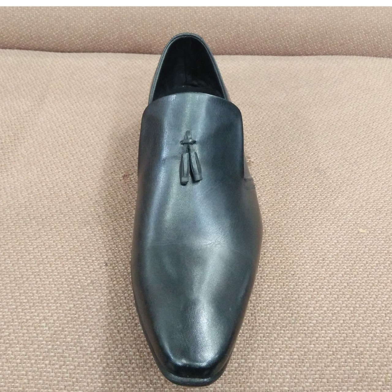 Milli All Leather Fashionable Shoes For Men -Black -6 to 11