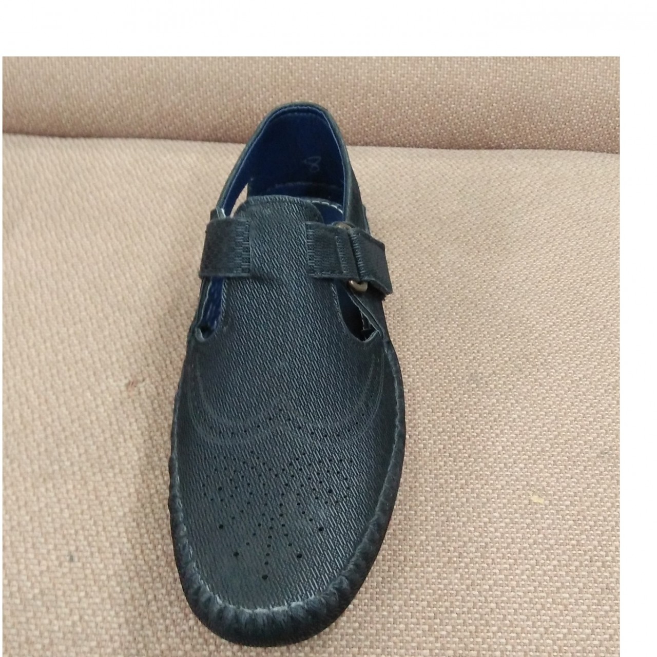 Milli Shoes All Season Comfortable Leather Sandals For Men -Black -6 to 11
