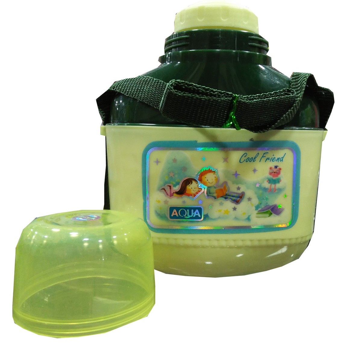 Aqua Water bottle for Kids - Green