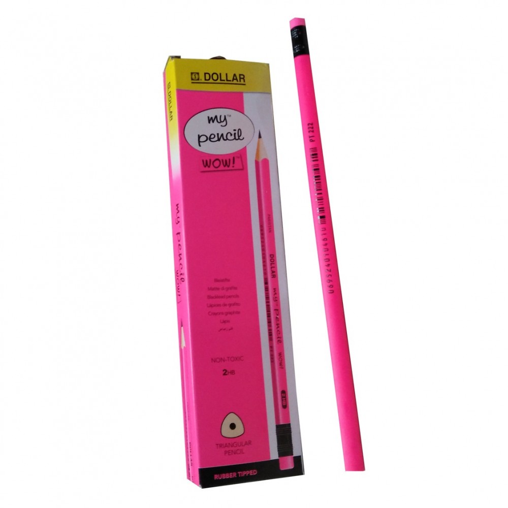 Dollar Non-Toxic Lead Pencil For School Kids - 2HB - 12 Piece