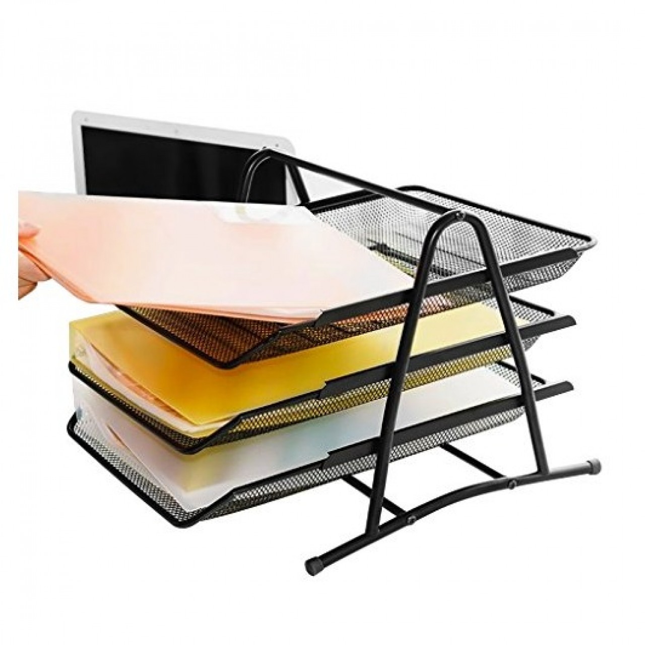 Heavy Duty 3 Tier Document Letter Tray & Organizer Shelf