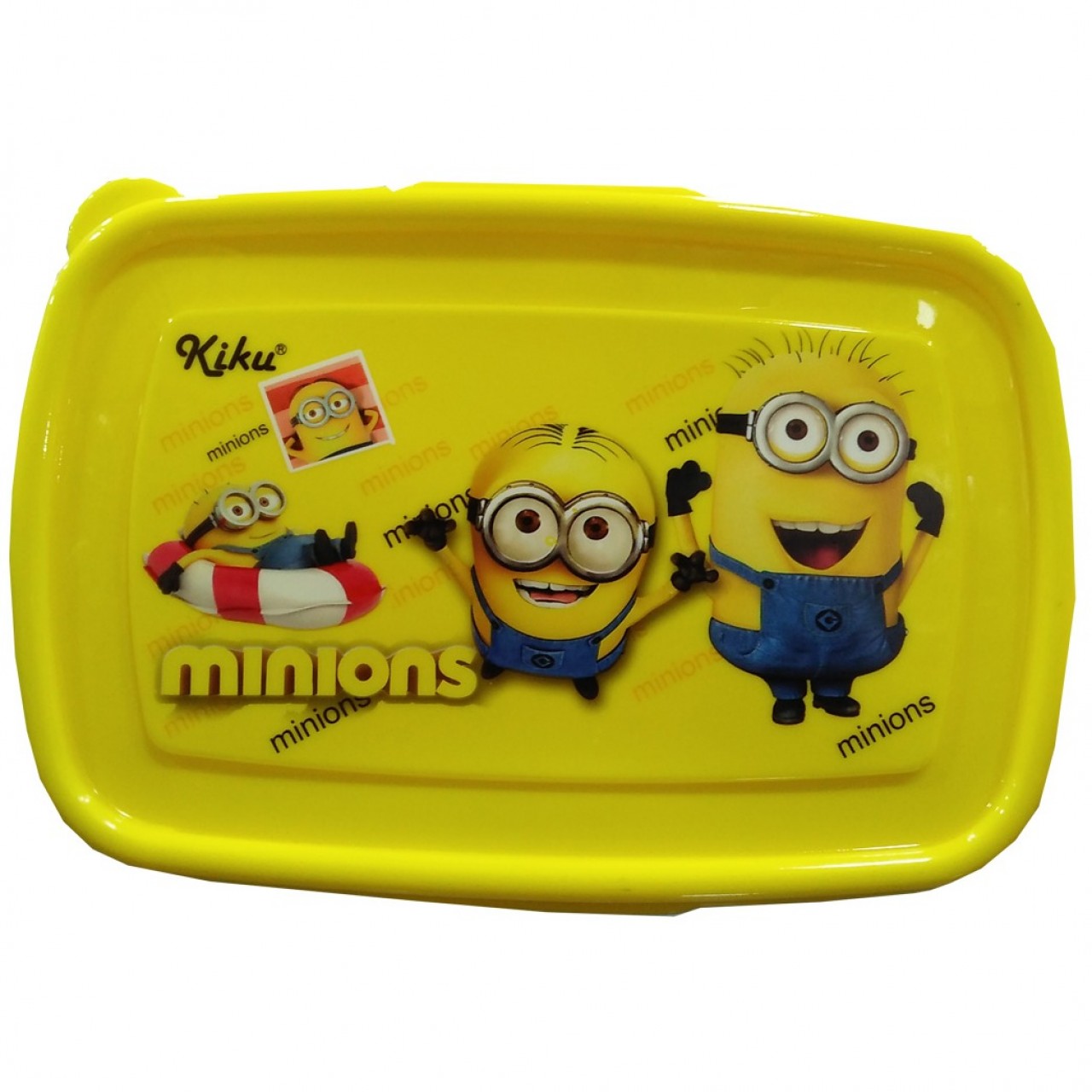 Kiku Minions Themed Lunch Box for Kids - Yellow