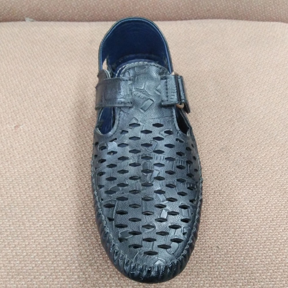 Milli Shoes Fashionable Leather Boot For Men - Black - 6 to 11