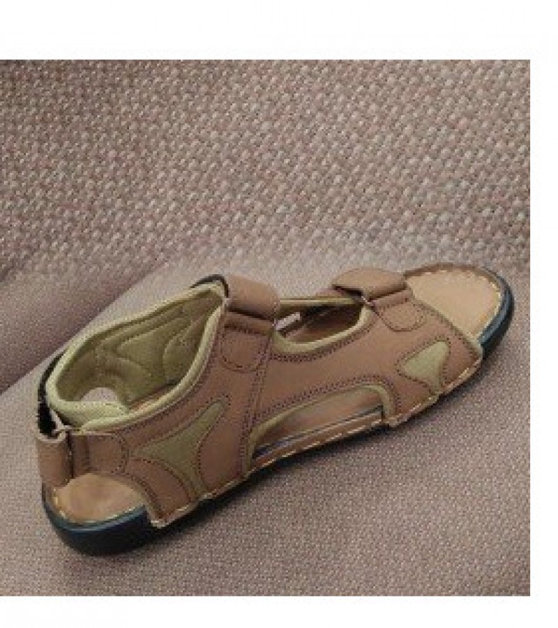 Milli Shoes Fashionable Sandals For Men - Beige - 6 to 11