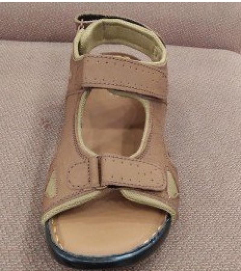 Milli Shoes Fashionable Sandals For Men - Beige - 6 to 11