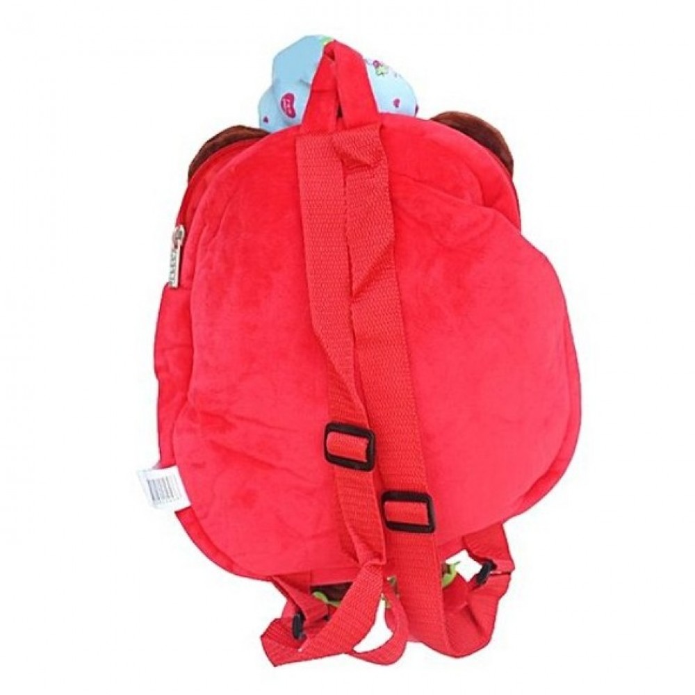 Minnie Mouse Stuffed School Bag For Kids