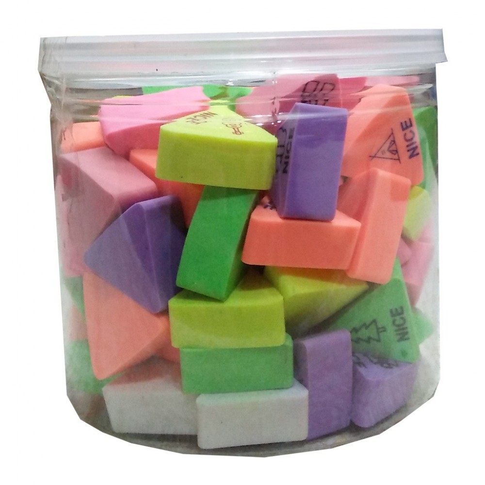 Nice Multi Color Eraser For Kids - 90 pieces