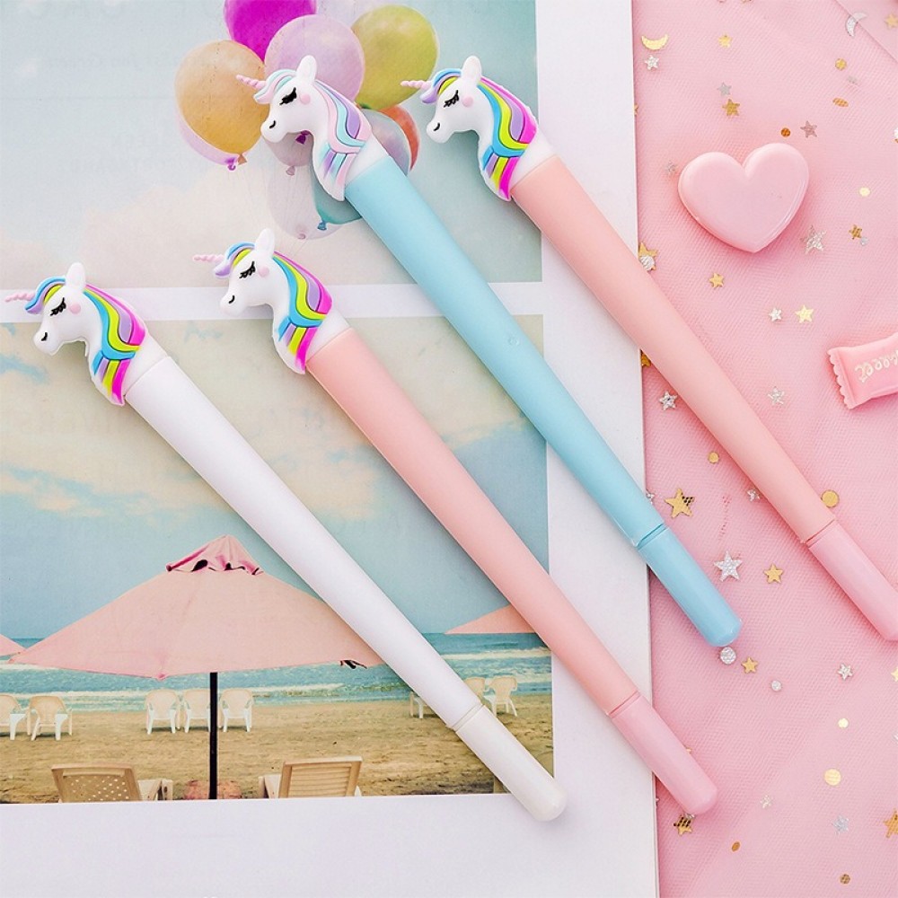 Pack of 2 Cute Rainbow unicorn Gel Pen