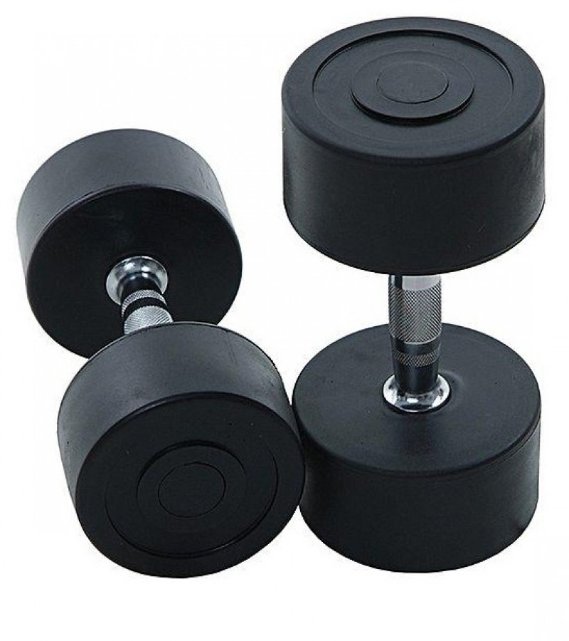 Rubber Dumbells 2 Kg Pair,3kg,4kg,5kg,6kg,8kg,10kg,12kg