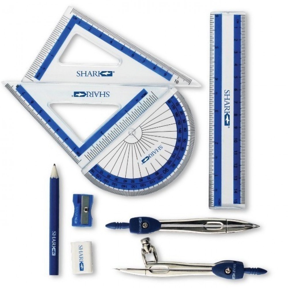 Shark Geometry Compass Set 239 For School & College