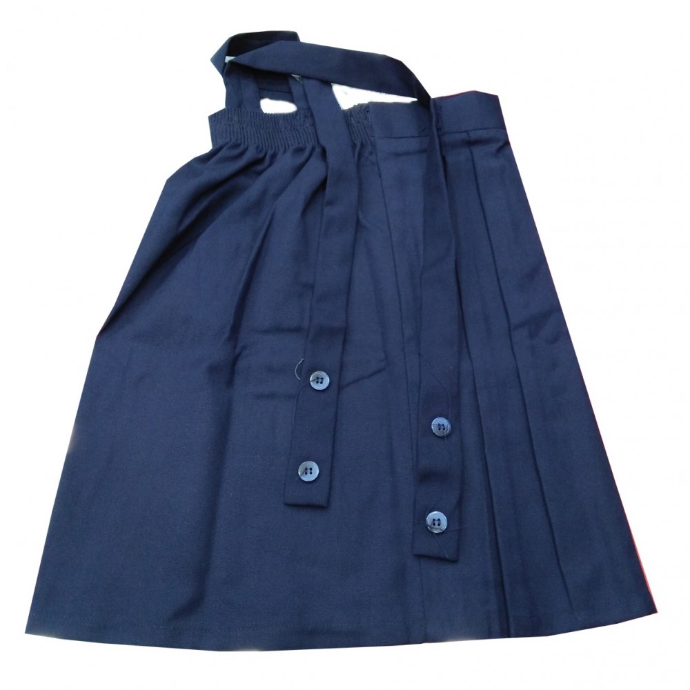 The Spirit School Uniform Skirt For Girls- Blue