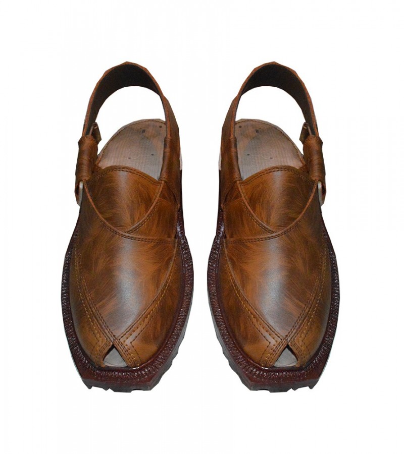 Trendy Brown Peshawari Chappal