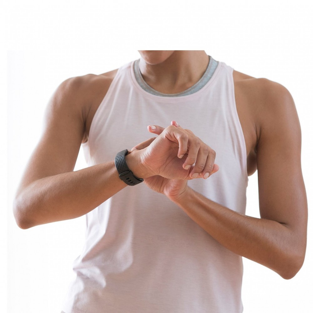 Fitbit Charge 3 Smart Watch - Black Aluminum Tracker