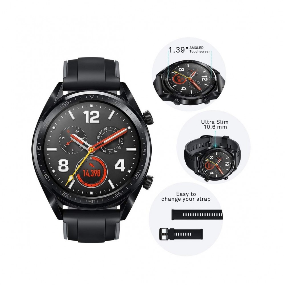 Huawei Watch GT Stainless Steel Smart Watch