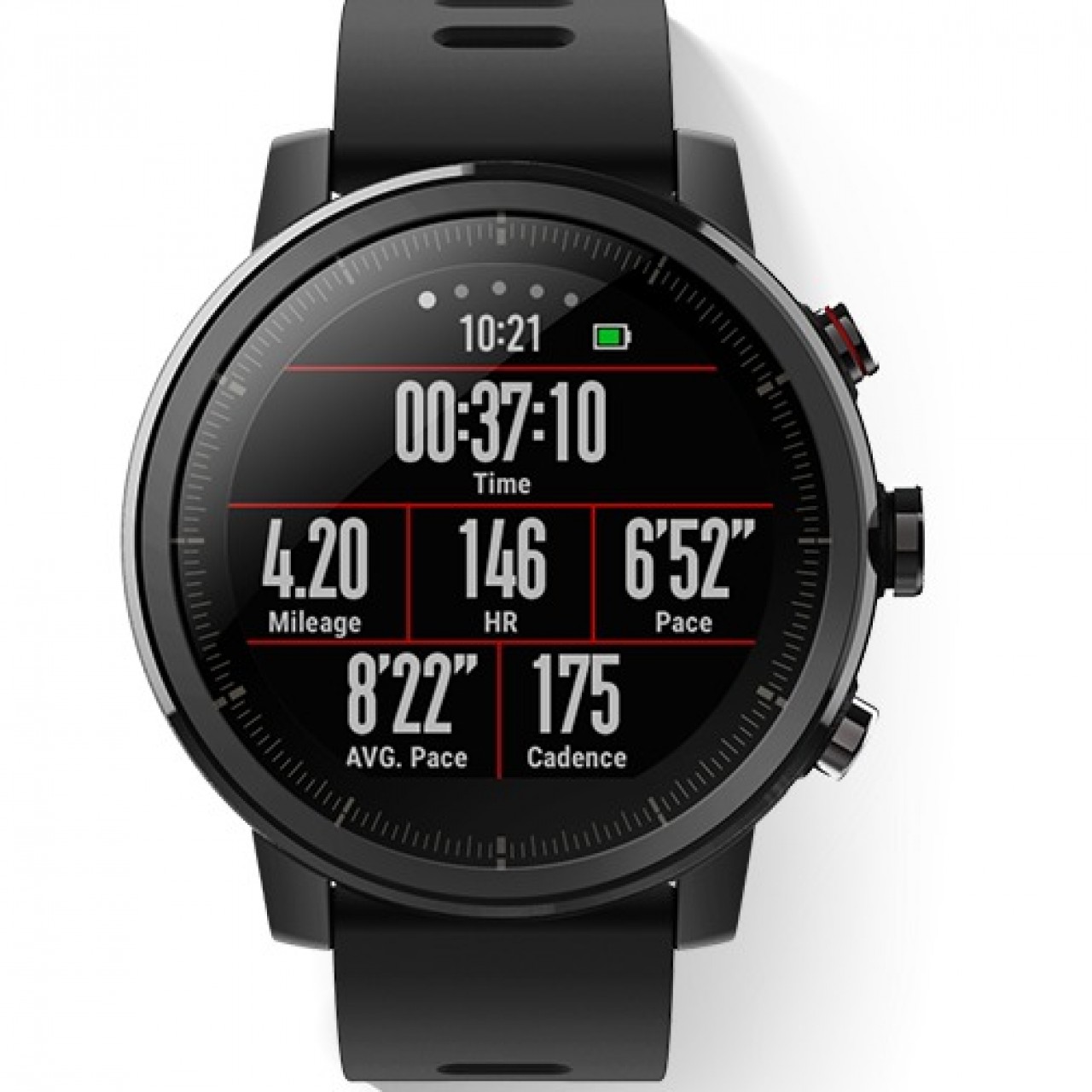 Mi Xiaomi Amazfit Stratos Smartwatch - 4GB Memory - 512MB RAM – Wi-Fi - Bluetooth