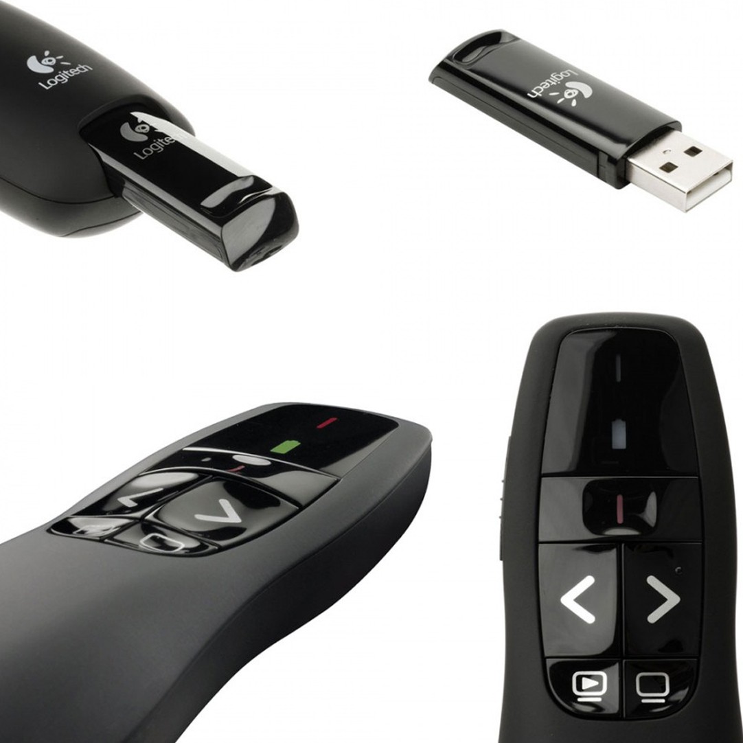 Logitech Presenter Laser Pointer(R400 Black)