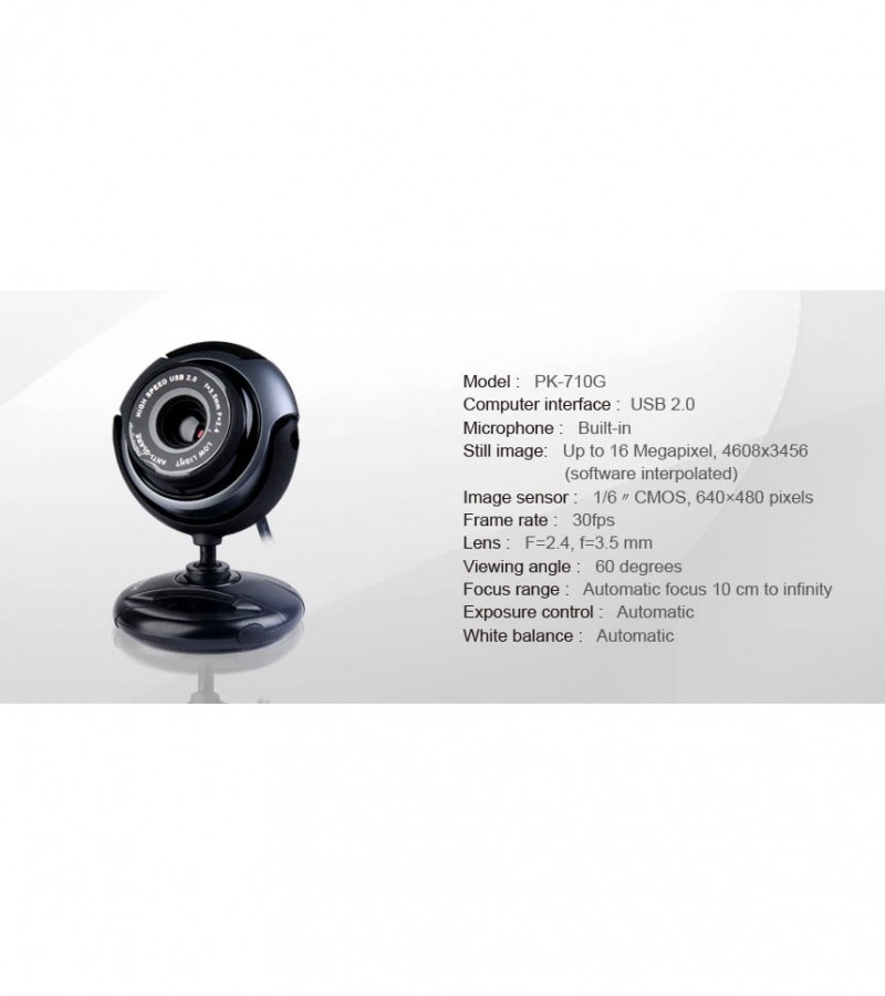 A4TECH Anti Glare Webcam pk710g  CA1909