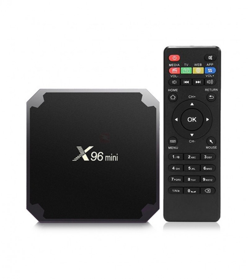 Android Smart TV Box X96 Mini Quad Core 2g+16g Android 7.1.2 & 9.0