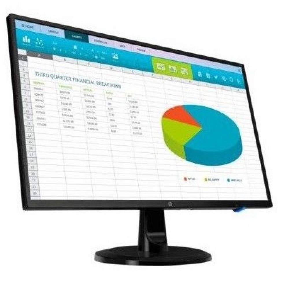 HP N246v LED Monitor For Desktop PC - 23.5”