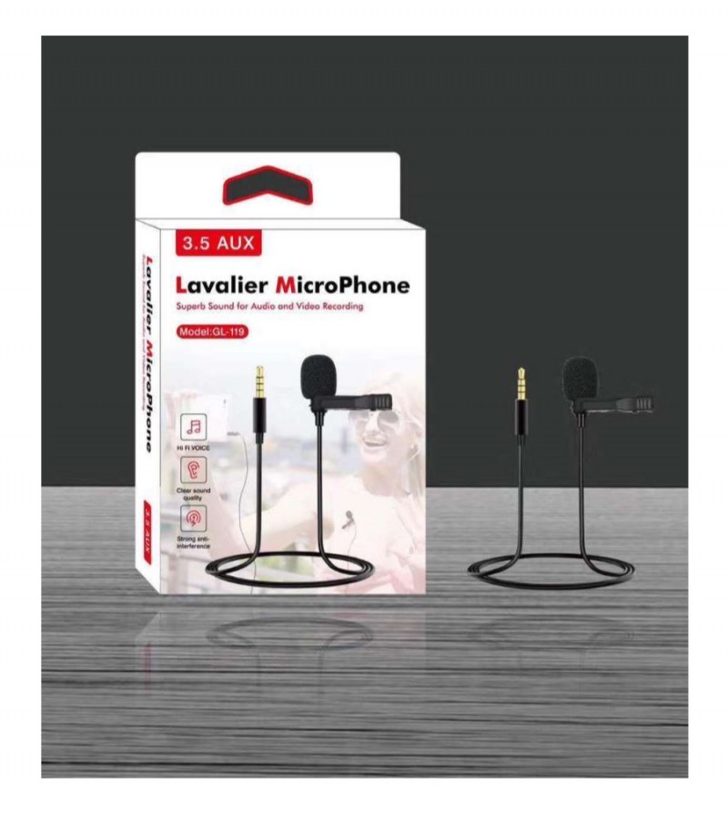 Lavalier Mic Ps01 3.5Aux