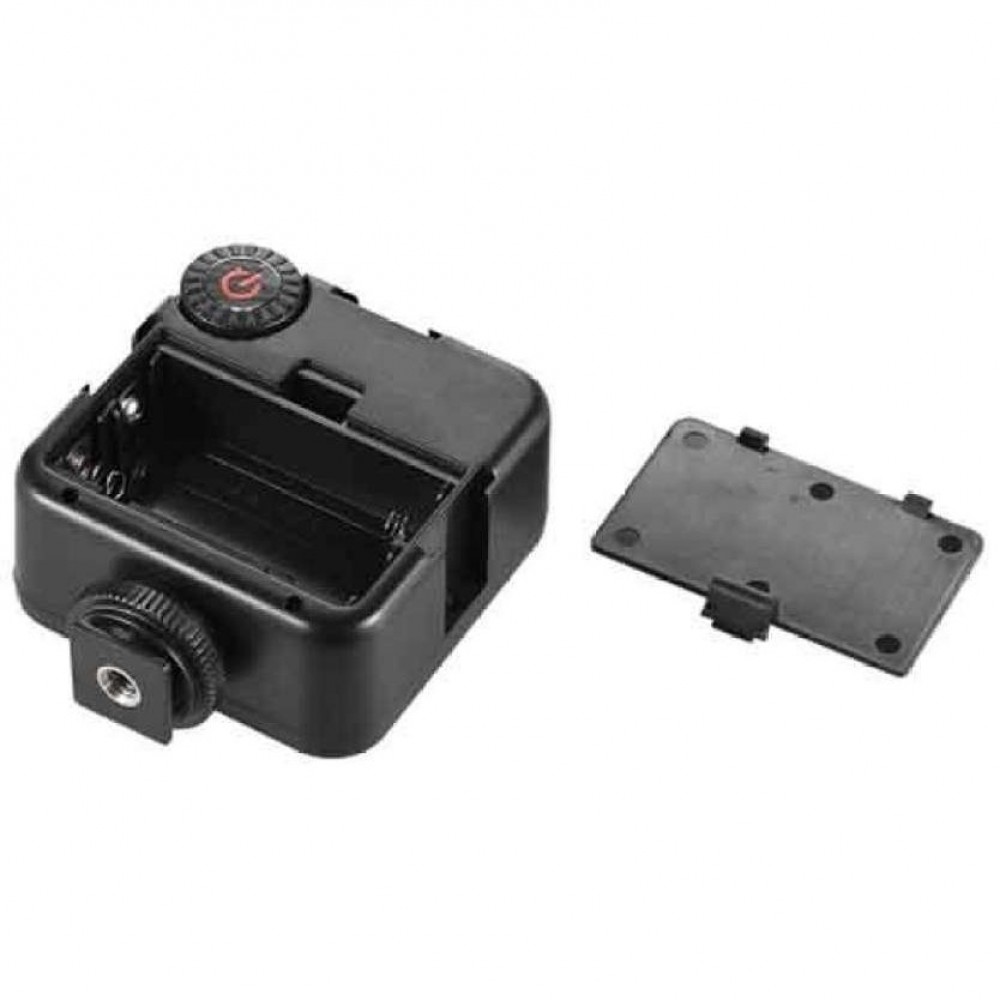 LED Video Light W49S Mini 6000K With Rotatable Mount Adapter