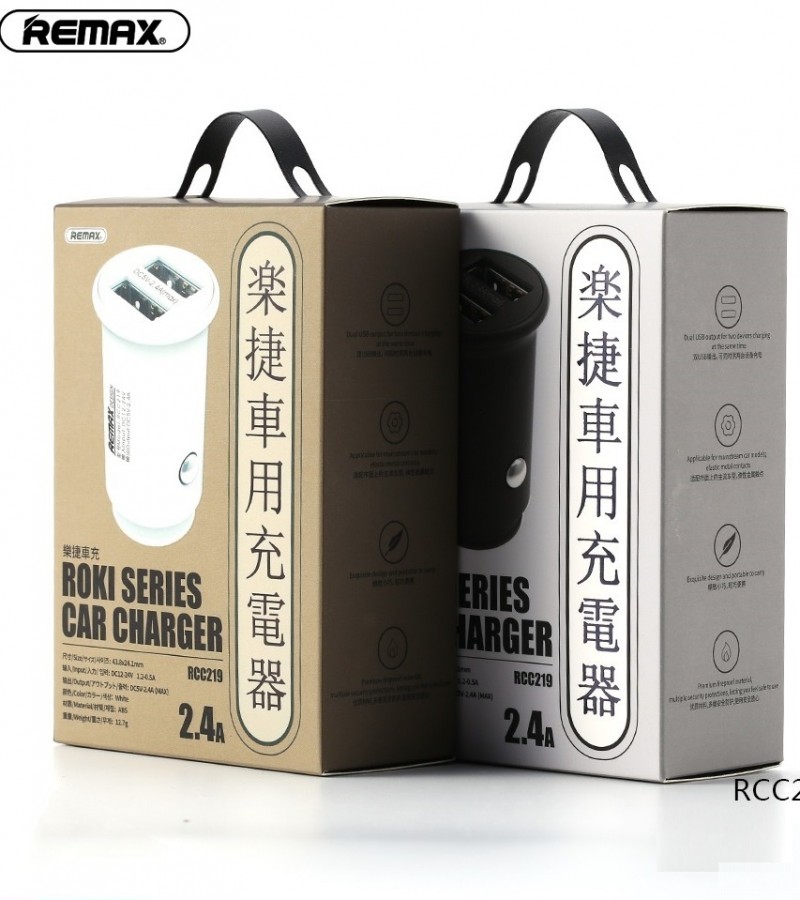REMAX ROKI SERIES CAR CHARGER RCC219