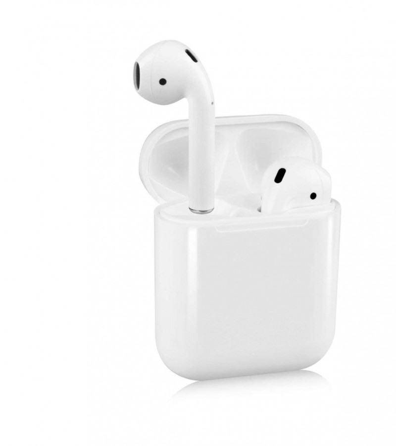 White Wireless Earbuds   BHS209