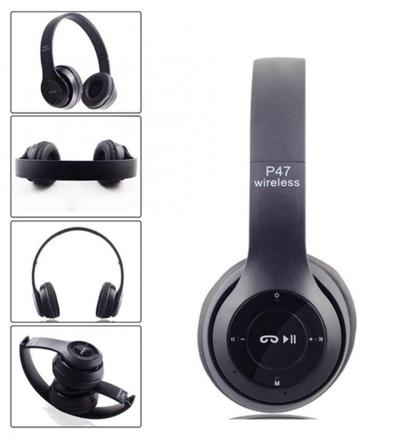 Wireless Headphones,P47 Bluetooth Headphones Wireless Stereo Headset with Microphone  BHS114