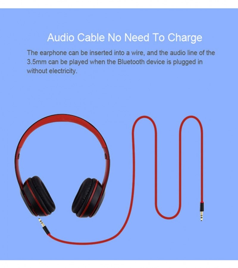 Wireless Headphones,P47 Bluetooth Headphones Wireless Stereo Headset with Microphone  BHS114
