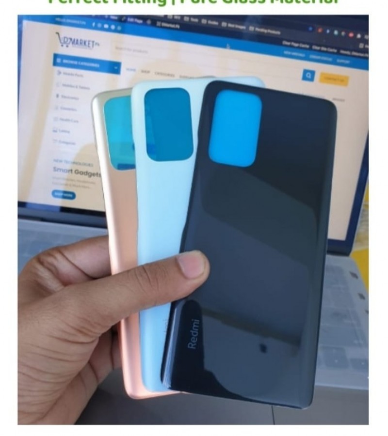 Xiaomi redmi note 10 pro - Original back body - Back Glass Housing Battery Door Replacement