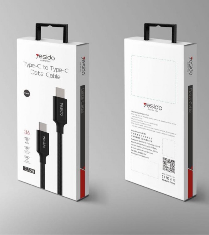 Yesido CA-29 type-c to type-c data cable