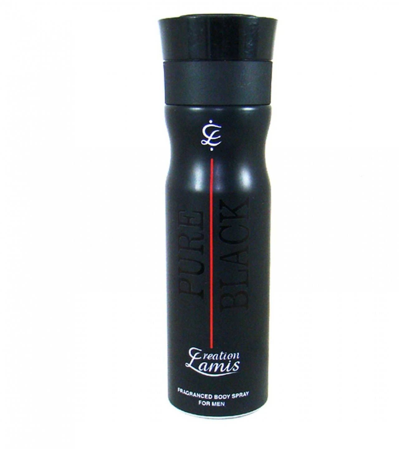 Creation Lamis Pure Black Body Spray For Men - 200 ml - Black