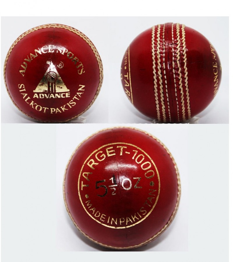 Cricket Hardball 50 overs international quality Red Sale price