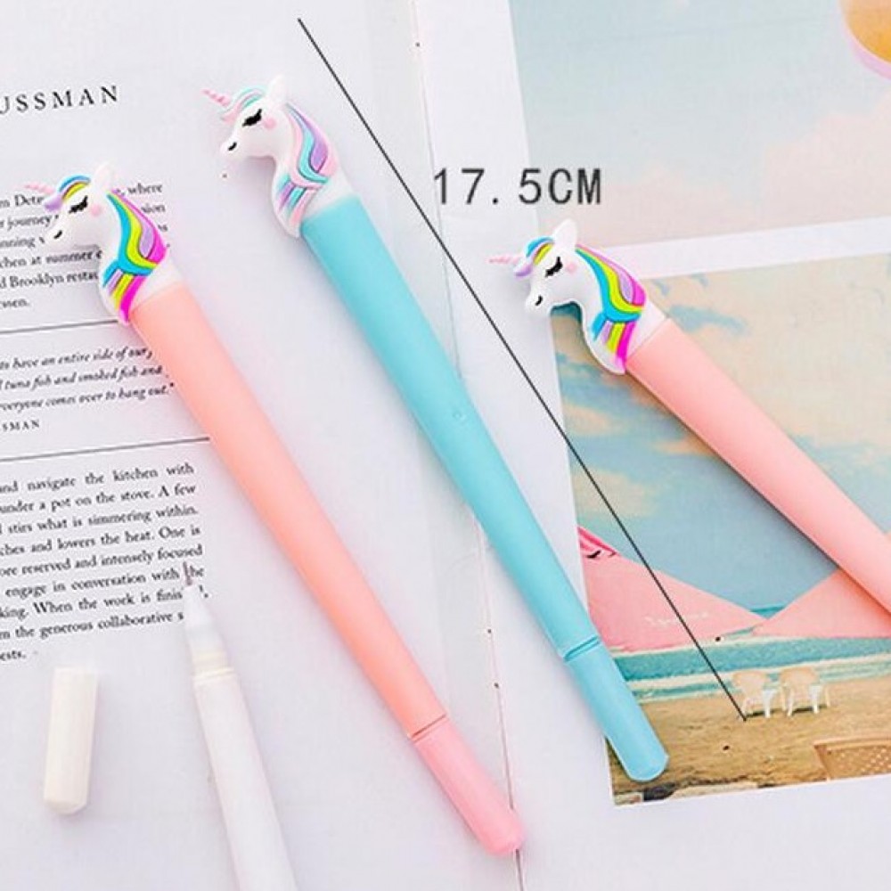 Cute Rainbow unicorn Gel Pen for office school/College and Gifts