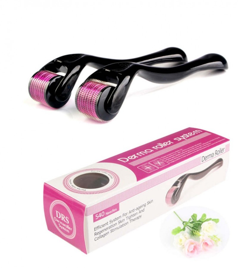 Derma Roller - 0.5MM For Wrinkles, Acne Scar Removal