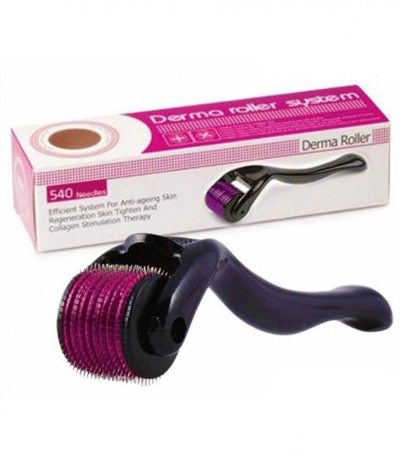 Derma Roller System For Hair And Skin ( 540 Micro Needles )