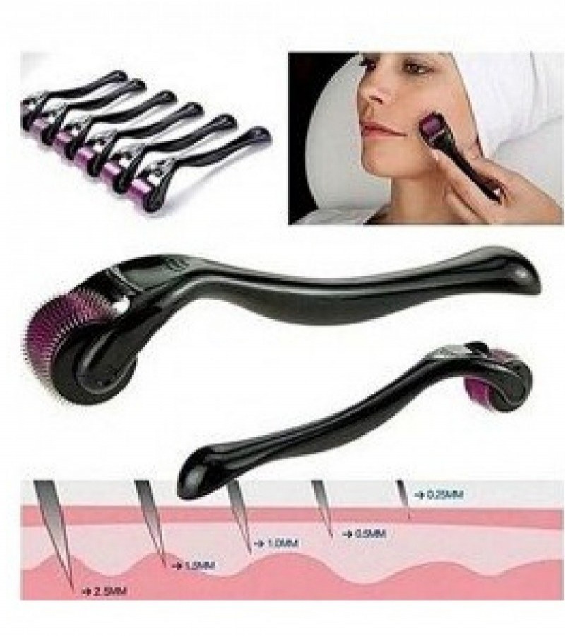 Derma Roller System For Hair And Skin ( 540 Micro Needles )