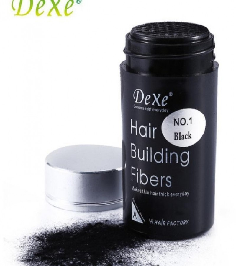 Dexe Hair Building Fibers Dark Brown 22gm Sale price Buy online in