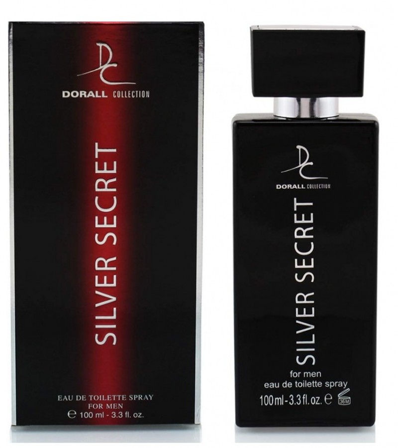 Dorall Collection Silver Secret Perfume For Men - EDT - 100 ml