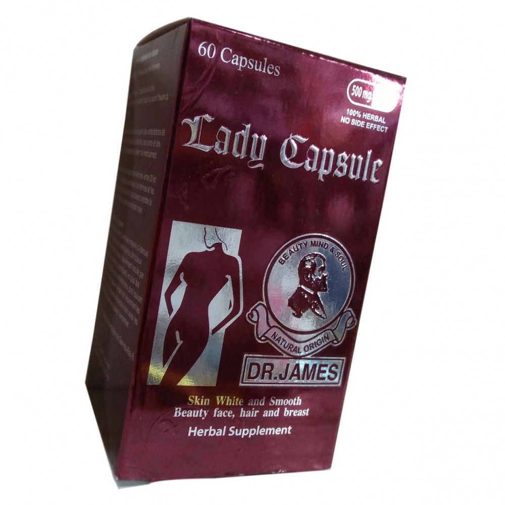 Dr. James Lady Capsule Skin White & Smooth Beauty Face - 500mg