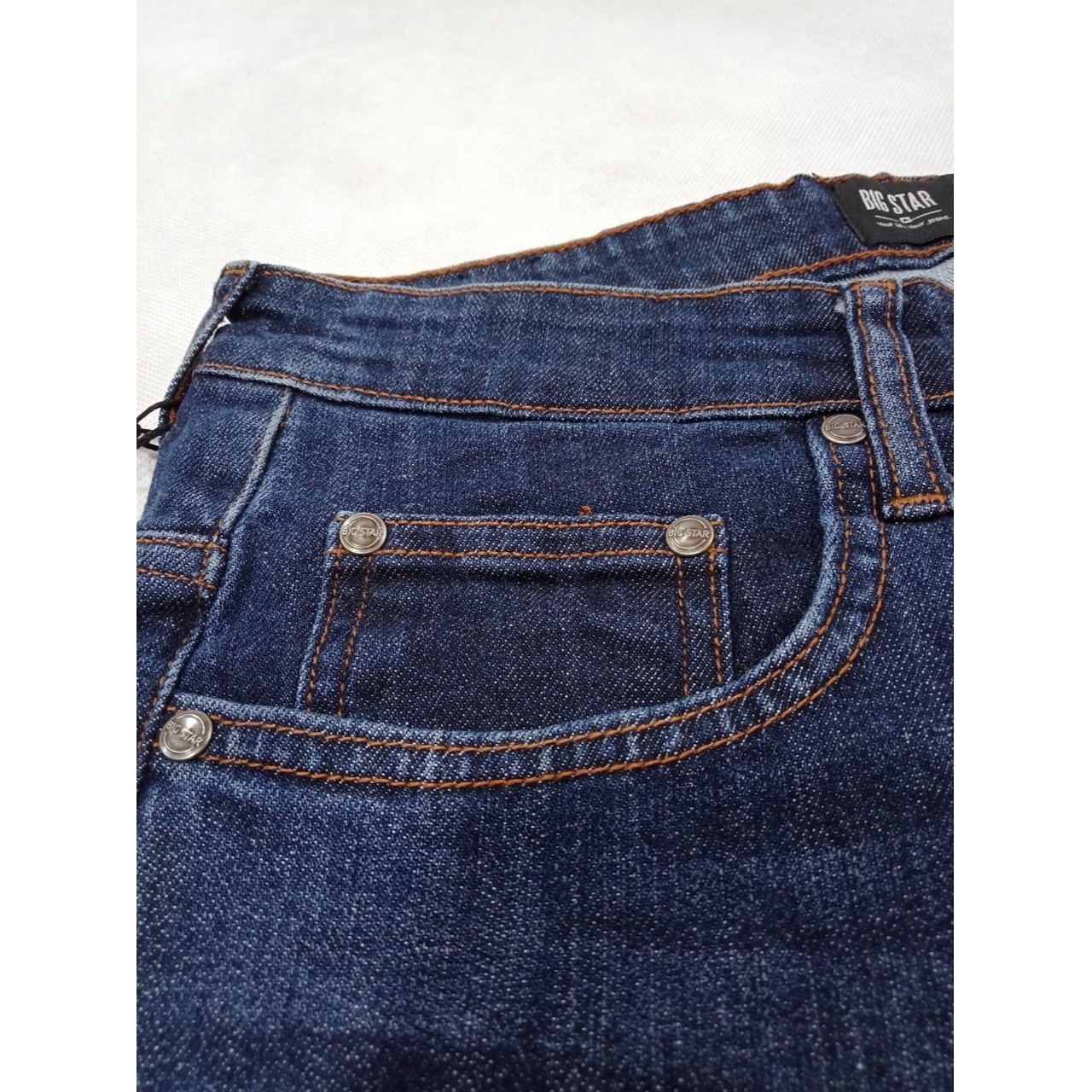 Denim Blue Jeans Export Quality Straight Fit