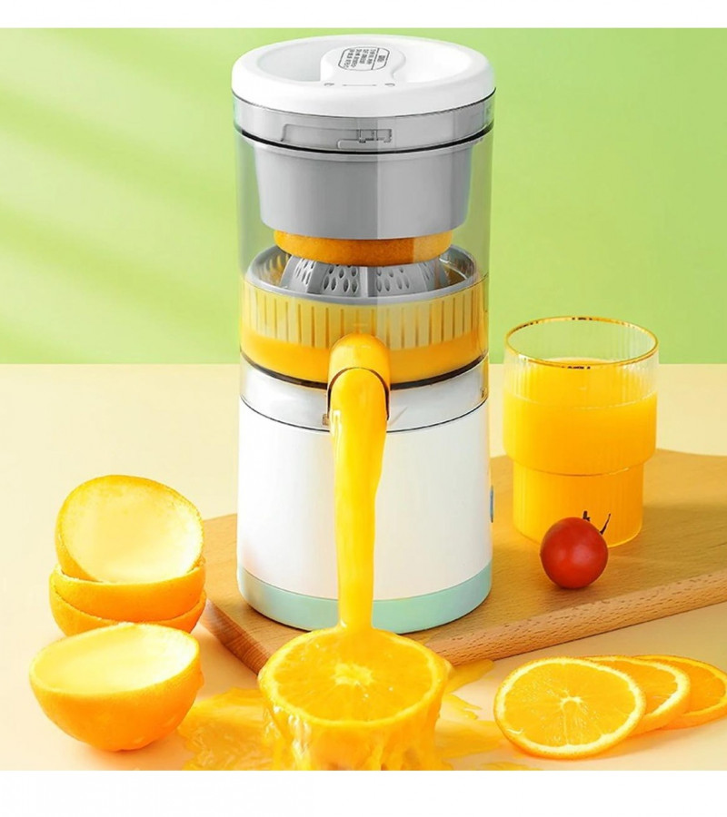 Citrus Juicer - Juicer Machine Mini - Juicer - Portable Electric Juice Maker Machine - Juice Blender Machine - Wireless USB Rechargeable Juice Blender