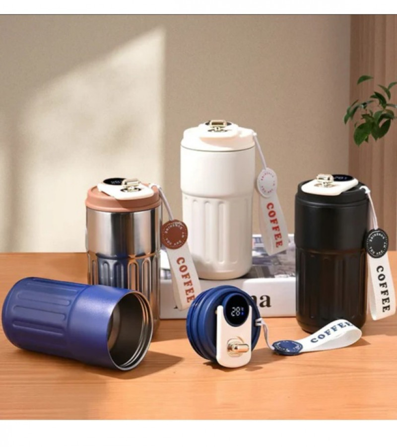 Coffee Mugs - 450 ml Temperature Coffee Mug - Insulated Mug - Stainless Steel Coffee Cup - Thermos - Hot & Cool Vacuum Insulation Coffee Mug
