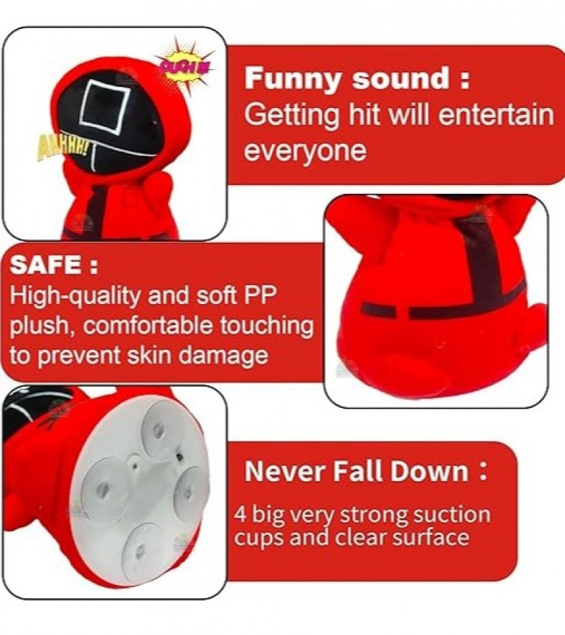Kids Toys - Squid Game Punch Me - Boxing Bag – Stuff Toys – Punching Bag  For Kids - Boxing - Stress Reliever For Adults - Punch Me - Screaming Toy