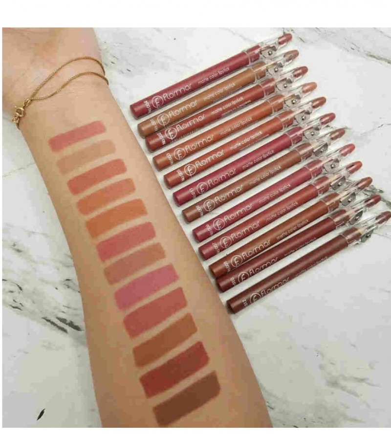 Lipstick Pencil Pack Of 12 - Matte Nude Colors Lip Liners - Thick Pigmented Lip Pencils Lipstick - Waterproof Lip Liner Lip Pencils