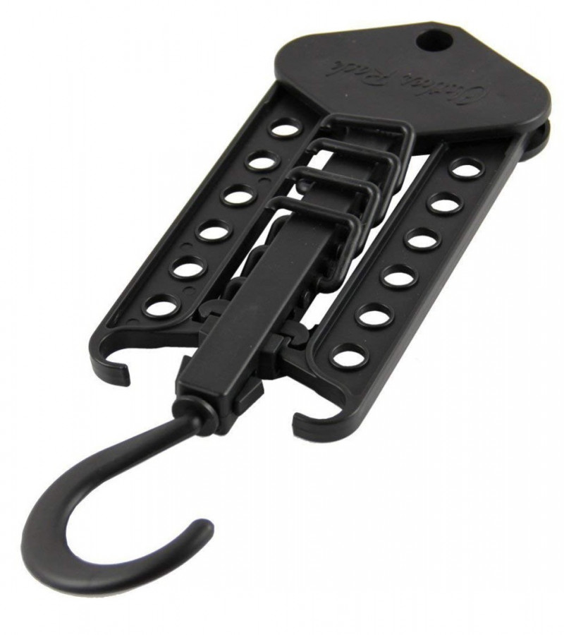 Magic Hanger - Multipurpose 9-Hole Space Saving Closet Organizer - Plastic Magic Hangers - Multi-Function Folding Hanger - Space Saving Hangers