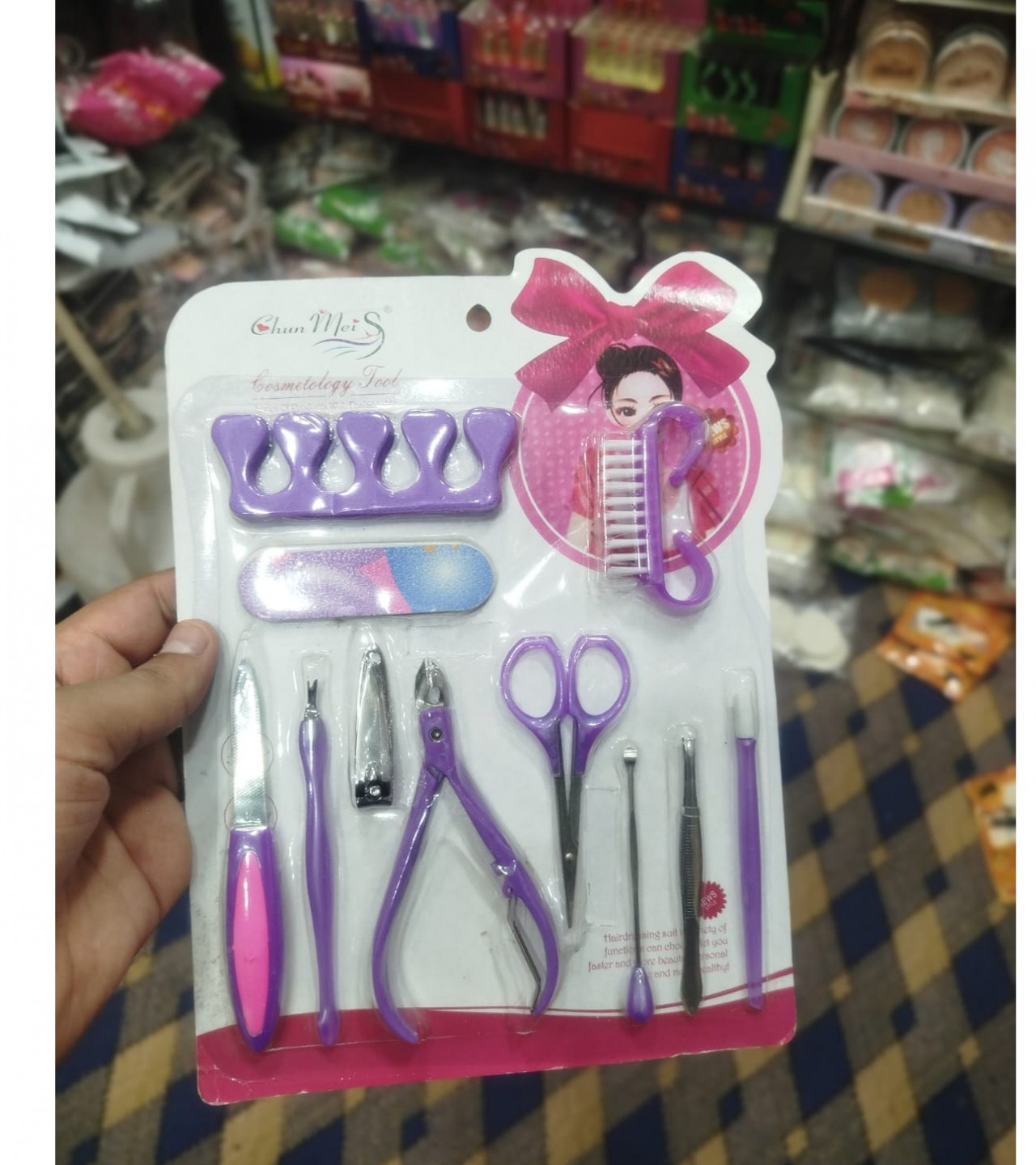 Manicure Pedicure Kit - 11 pcs New Manicure Nail Clippers Pedicure Set - Cuticle Grooming Kit Tools - Manicure Pedicure Nail Clippers Cleaner Set