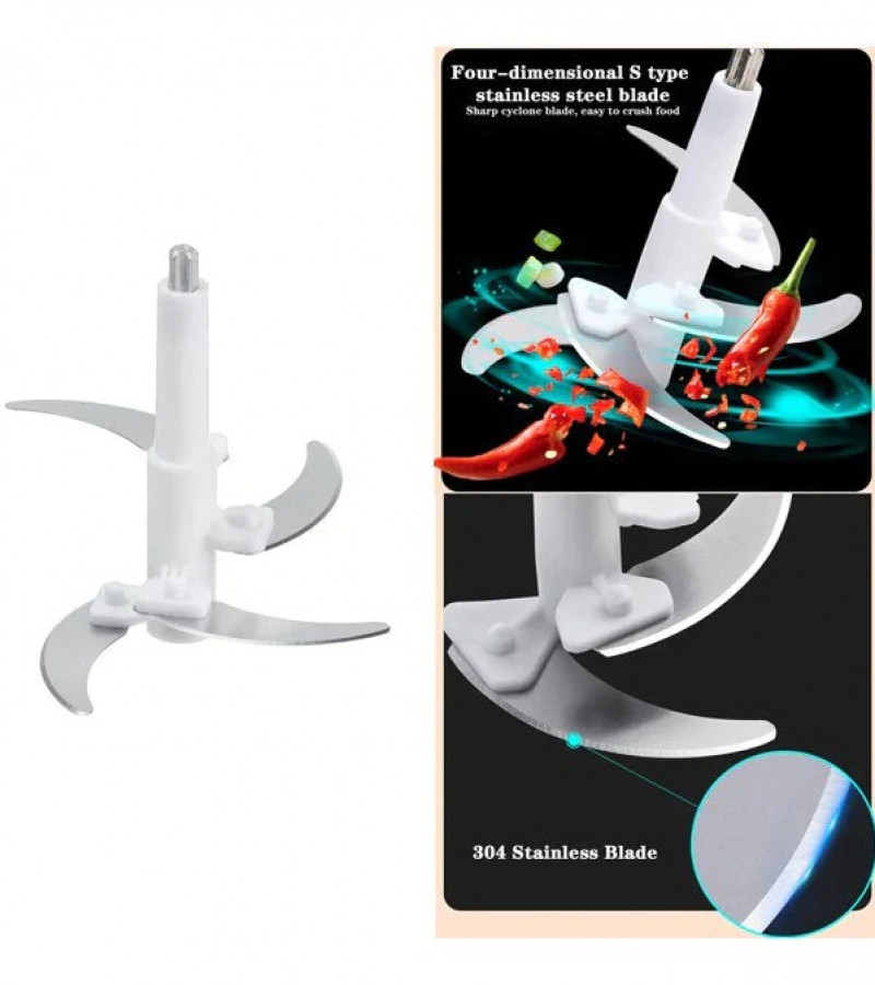 Manual Food Chopper - Hand Push Chopper - Manual Hand Push Speedy Chopper - Vegetable Chopper - 1500ML / 2000ML Meat Fruit and Vegetable Chopper